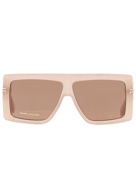 Marc Jacobs Accessories - Marc Jacobs Pale Pink Rectangular Shield Sunglasses